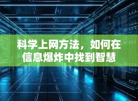科学上网方法，如何在信息爆炸中找到智慧