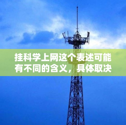 挂科学上网这个表述可能有不同的含义，具体取决于上下文。以下是一些可能的解释