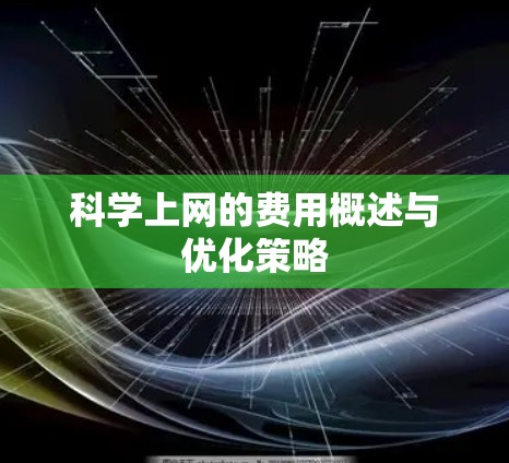 科学上网的费用概述与优化策略 科学上网的费用概述与优化策略