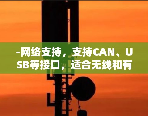 -网络支持,支持CAN、USB等接口,适合无线和有线网络的结合使用 -网络支持,支持CAN、USB等接口,适合无线和有线网络的结合使用