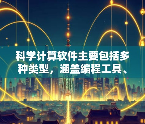 科学计算软件主要包括多种类型,涵盖编程工具、数据库管理、图形工具、虚拟机工具和科学计算搜索引擎等多个方面。以下是这些软件的分类和主要用途 科学计算软件主要包括多种类型,涵盖编程工具、数据库管理、图形工具、虚拟机工具和科学计算搜索引擎等多个方面。以下是这些软件的分类和主要用途