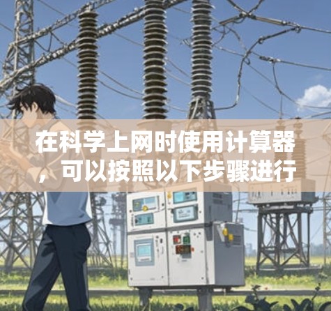 在科学上网时使用计算器，可以按照以下步骤进行操作