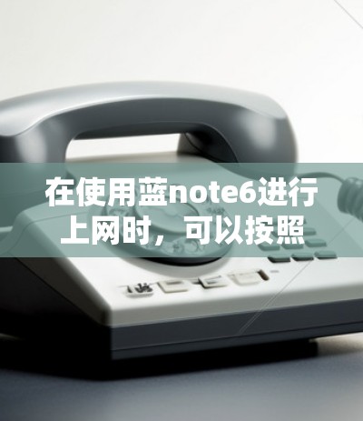 在使用蓝note6进行上网时，可以按照以下步骤进行操作
